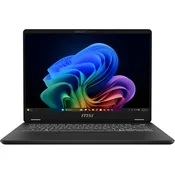 Laptop MSI - Prestige 14 AI+ Evo C2VMG, 14, 2.8K, Ultra 9, 32GB/1TB, sivi