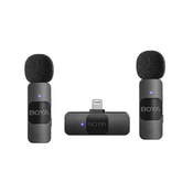 Boya brezžični mikrofon BY-V2 Lightning (1xRX, 2xTX)