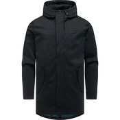Ragwear Prehoden plašč Mr Smithem črna