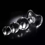 Pipedream Icicles No. 47 Clear Glass Plug 10.5cm Hypoallergenic OIC019A