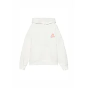 Pull&Bear Majica svetlo rumena/roza/bela