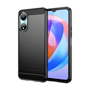 MaxMobile maska za Honor X7B CARBON FIBER crna
