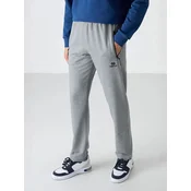Tommy Life Športne hlače Jogginghose svetlo siva