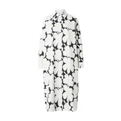 Marimekko Dolga srajca RUNOELMA UNIKKO svetlo bež/črna/bela