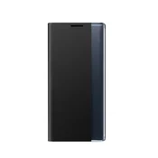 HURTEL Ohišje z zapiralko in stojalom za iPhone 16e New Sleep Case – črno