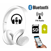 Bele-Platinet Bluetooth slušalice FH0915W