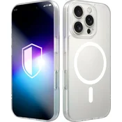 Ovitek 3MK Misty MagCase ovitek za Apple iPhone 16 Pro bel