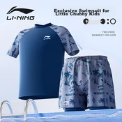 Li-Ning Dvodelni kupaci kostim za decake, Plavi