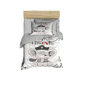 Lessential Maison PH190 Crveno/Belo/Sivo Posteljina za Bebe