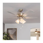 Eglo 35077 - Stropni ventilator LAS PALMAS 3xE27/40W/230V siv