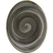 Bonna ovalni krožnik Aura Space 25x19 cm (12 kos)