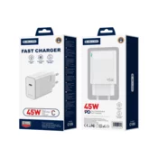 Jellico Adapter C105 hišni polnilec GaN QC / PD 45W vhod Type C - Original (EU Blister) - bel