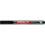 Marker za laka, 1-2 mm, PCR, EDDING 791, crni 4-791PCR001