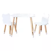 FREEON stol i dvije stolice Bear 44282