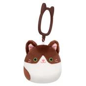 Squishmallows Obesek Glaudini - Temno rjava mačka v smoking 9 cm