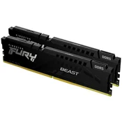 Kingston 16GB 5600MHz DDR5Fury Beast (2x8GB)CL40, XMP 3.0 Ready