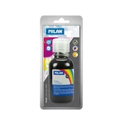 Tempera barva MILAN 125 ml črna - blister