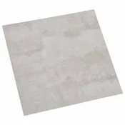 Vidaxl Deske za talne obloge 5,11 m2 55 szt. PVC Siva in Svetlo Siva