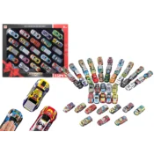 LEAN TOYS Komplet mini avtomobilčkov, 25 kosov, s potegom nazaj