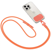 TECH-PROTECT C5S ROPE CROSSBODY STRAP NEON ORANGE (5906302312917)