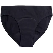Teen Bikini menstrualne hlačke Medium Flow črne - XS