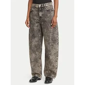 Calvin Klein Jeans Jeans hlače LV047H745G Rjava Barrel Fit