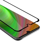 Cadorabo CADORABO Motorola MOTO E6 PLUS - Zaščitna folija za transparentna s črno barvo - Zaščitno steklo s kaljenim zaslonom s trdoto 9H in 3D dotikom, (20564826)