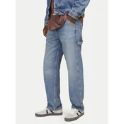 Jack & Jones Jeans hlače Eddie 12261926 Modra Loose Fit