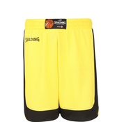 SPALDING Športne hlače Hustle rumena/črna