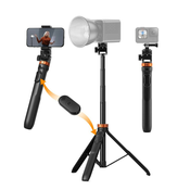 K&F 175cm Selfie Stick Tripod with Detachable Remote Control