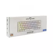 WHITE SHARK gejmerska tastatura GK-2022, Shinobi White