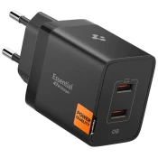 Spigen POLNILEC SPIGEN MAGSAFE 47W Z 2 PRIKLJUČKOMA ZA IPHONE 12, 13 IN 14, HITRO POLNJENJE