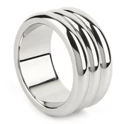 Mr. Steel Elegant Deep C-Ring 45mm Silver