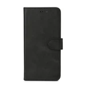 eSTUFF Samsung Galaxy A33 WALES PU denarnica, etui , črna