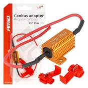 AMiO CANBUS uporovni upor za LED žarnice, 25? 25W