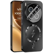 GS Zaščitni ovitek za Vivo X300 Pro, za MagSafe, črn