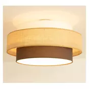 Brilagi - Plafonska svetiljka RESNA 1xE27/60W/230V precnik 40 cm bež/crna