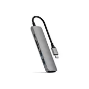 Satechi Slim Aluminium Type-C Multiport adapter V2