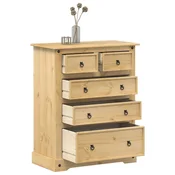 Ladicar Corona 92 x 48 x 114 cm od masivne borovine