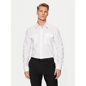 HUGO Srajca Ermetal 50534281 Bela Slim Fit