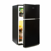 Klarstein Big Daddy Cool, hladilnik z zamrzovalnikom, 61/26 litrov, 40 dB, F, črna (DSM2-BigDaddy-BL-E)