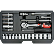 YATO YT-14461 Set nasadnih kljuceva 1/4