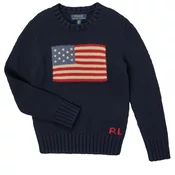 Polo Ralph Lauren Pulover FLAG  mornarska