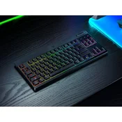 Tipkovnica Razer BlackWidow V4 Low-profile Tenkeyless HyperSpeed, Rumena stikala, US SLO g.