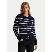 Polo Ralph Lauren Pletena jopica 211947909001 Mornarsko modra Regular Fit