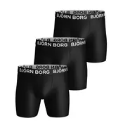 BJÖRN BORG Boksarice pegasto črna