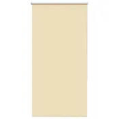 Vidaxl Rolo zatemnitvena senčila bež 75x175 cm širina blaga 70,7 cm poliester