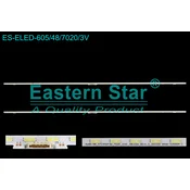 ES-ELED-605, SAMSUNG UE55AU8002 LED TRAKE