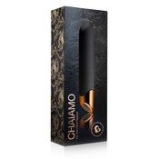 Chaiamo - vodoodporen vibrator s standardno palico za polnjenje (črn)