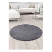 Conceptum Hypnose Tepih Oval, O80 cm, Tamnosivi